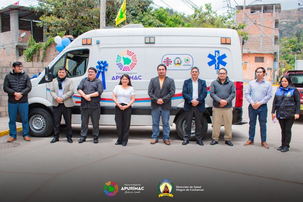 #PrimeroLaSalud// DISA VIRGEN DE COCHARCAS FORTALECE LA OPERATIVIDAD DE LOS ESTABLECIMIENTOS DE SALUD MEDIANTE LA GESTIÓN DE AMBULANCIAS ANTE EL MINSA